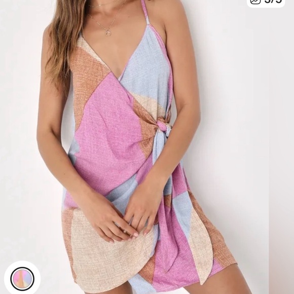 O'Neill Pink Knit Fabric - Picture 2 of 10